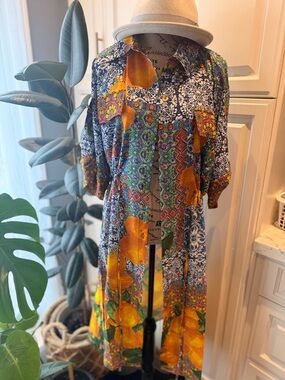 Shannon Passero New Without Tags Button Up Dress